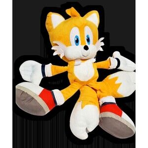 Sega Sonic Tails Plush Backpack 21" 2021 Collector Item Rare No Straps Cute